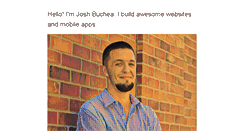 Desktop Screenshot of joshbuchea.com