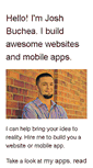 Mobile Screenshot of joshbuchea.com